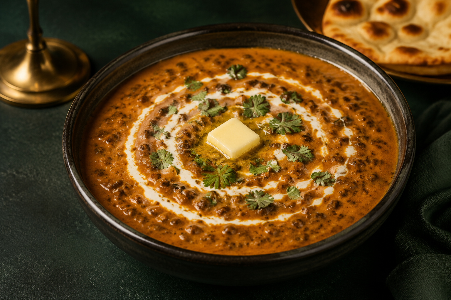 Bitevora dal makhani with butter and cream